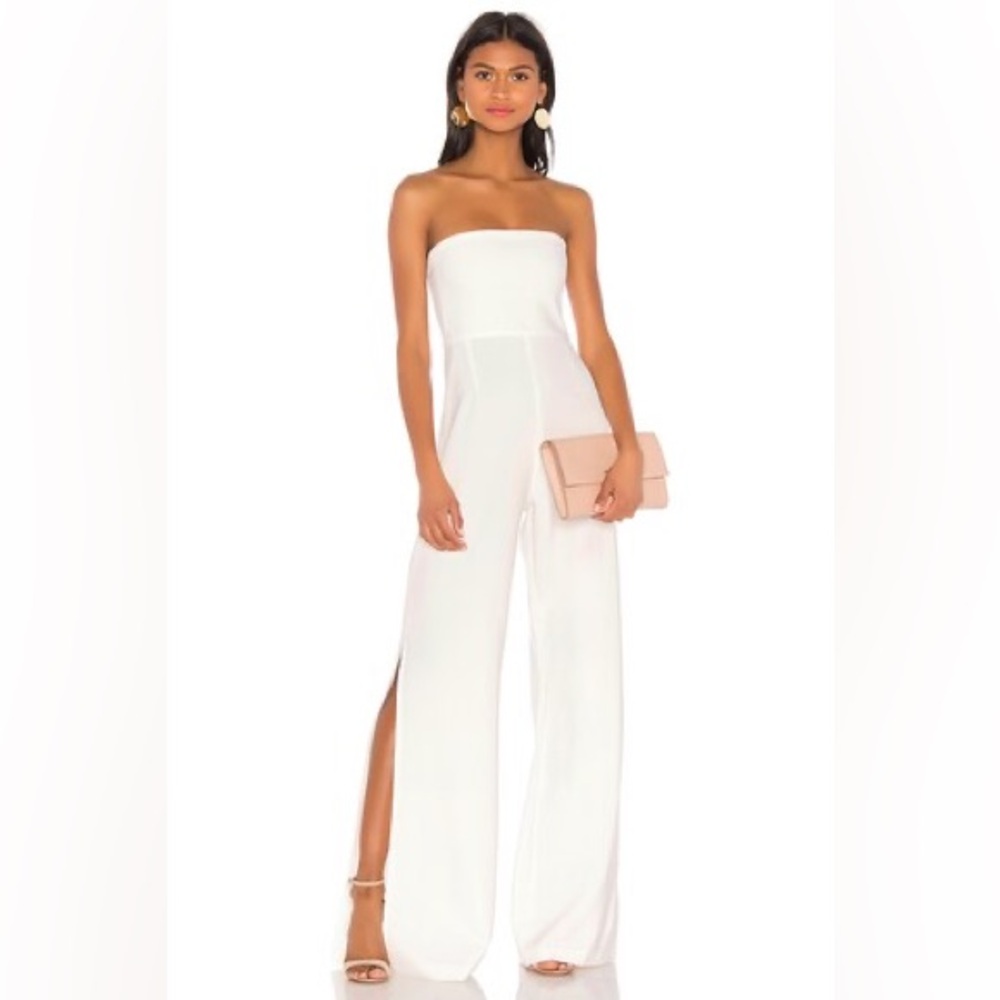 Nookie Glamour Jumpsuit in Ivory